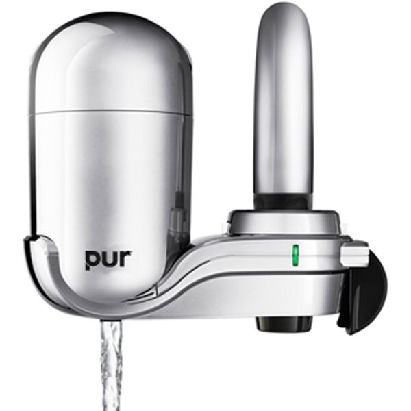 Three Stage Vertical Faucet Mount Filter by PUR