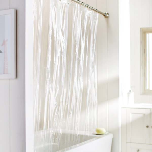 Clear Vinyl Shower Curtain Wayfair