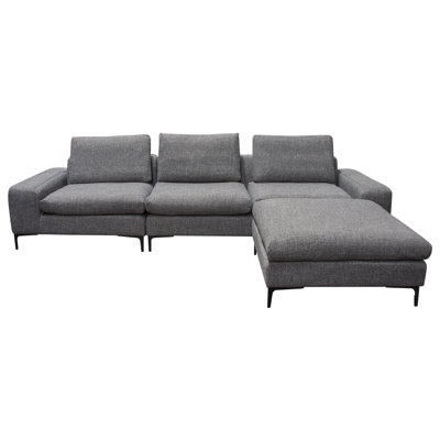 Flux Modular Sectional with Ottoman Diamond Sofa