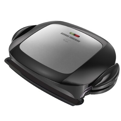 George Foreman 5-Serving Removable Plate Electric Grill George Foreman