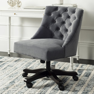 Velvet Swivel Desk Chair Wayfair Save