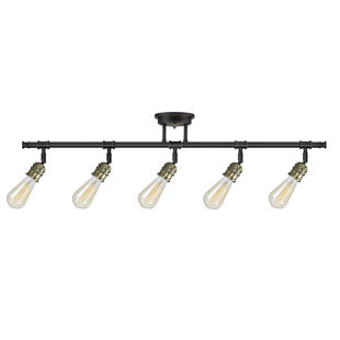 Track Lighting You Ll Love Wayfair Rennes 5 Light Track Kit