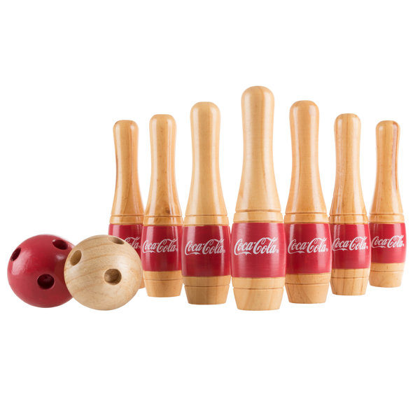 Coca-Cola Lawn Bocce and Bowling Set by Trademark Games