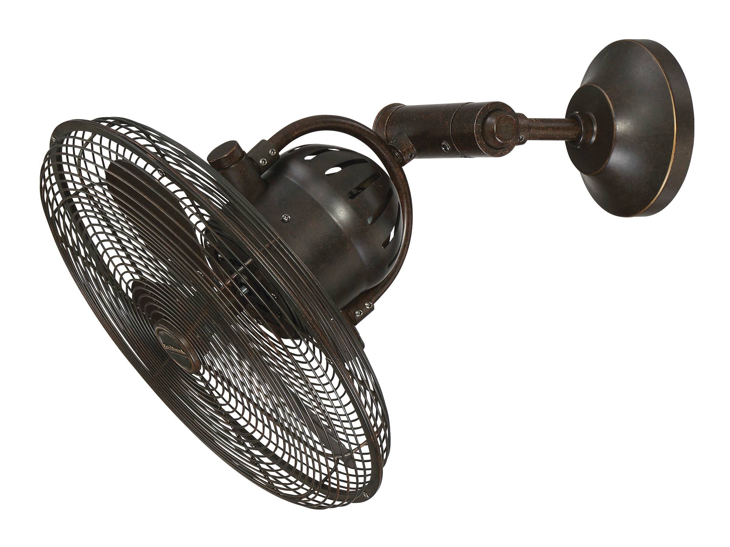 Oscillating Wall Mounted Fan