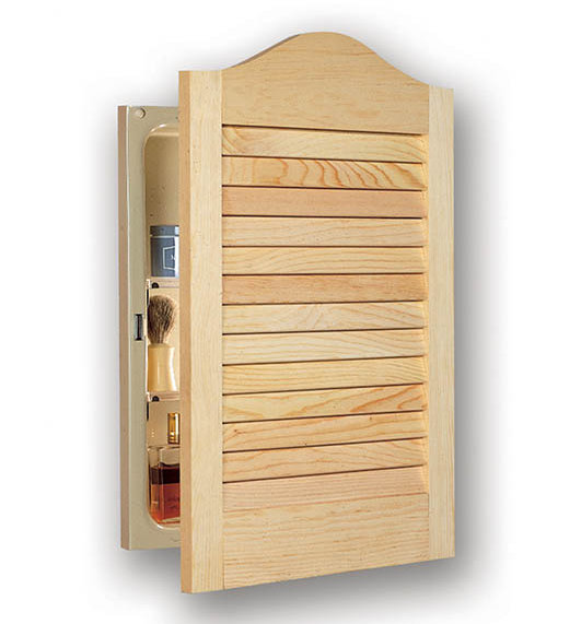 Louver 16 W x 24 H Recessed Cabinet by Jensen