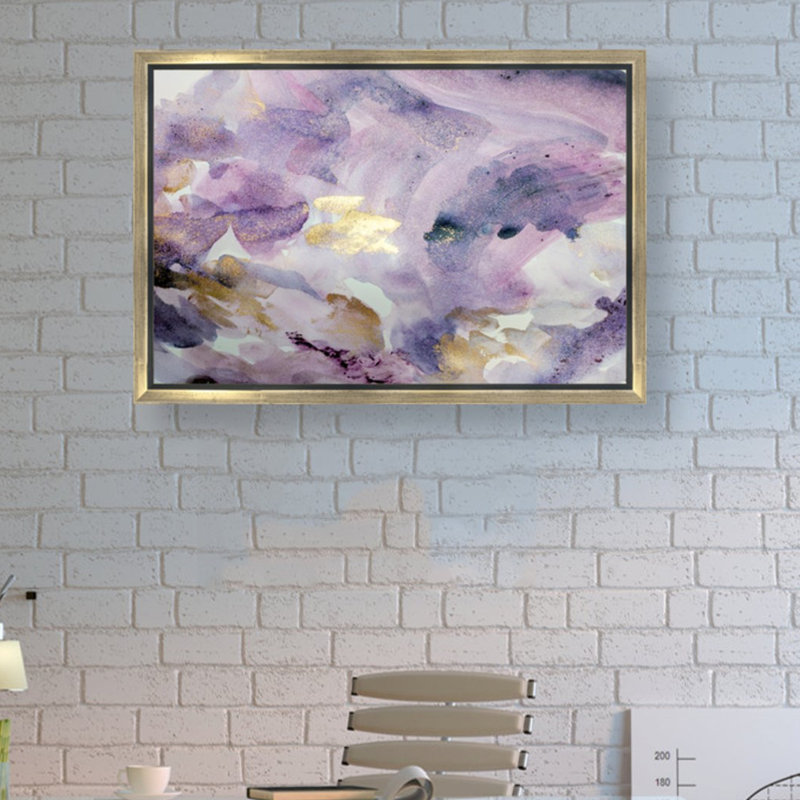 Carried Away Amethyst Framed Painting Print On Canvas Reviews