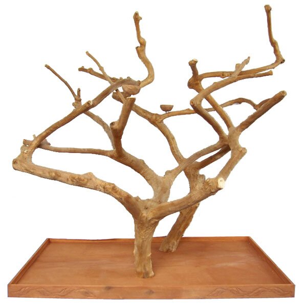 Double Java Wood Tree by A&E Cage Co.