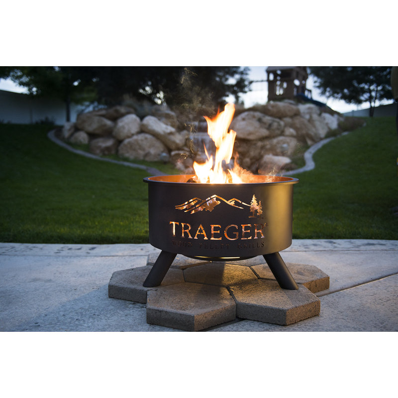 Traeger Pellet Grills Steel Wood Burning Fire Pit Wayfair Steel Wood Burning Fire Pit - Traeger Pellet Grills Steel Wood Burning Fire Pit Wayfair