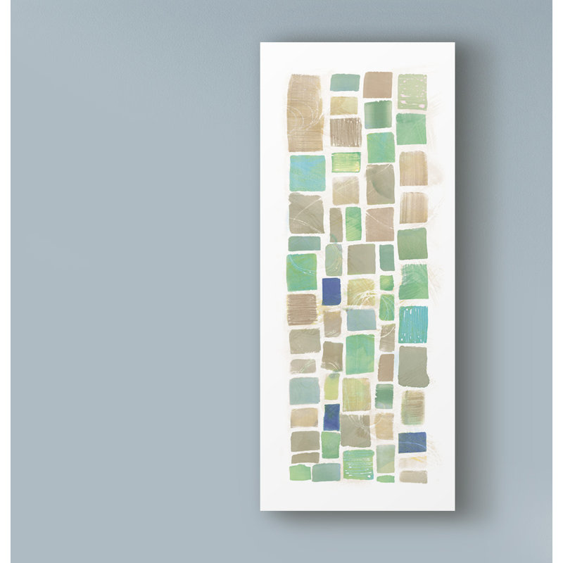 Ebern Designs High Windows Blue Iii Acrylic Painting Print On