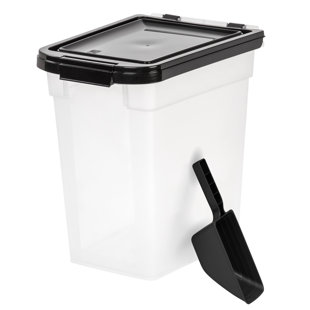 Decorative Pet Food Container Wayfair Air 416 Oz Pet Food Storage Container Set Of 2