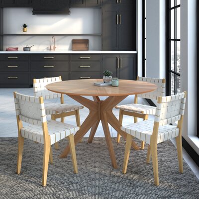 all modern 5 piece dining set