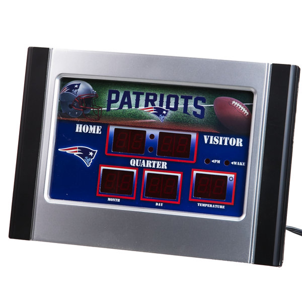 NFL Scoreboard Desk Clock by Team Sports America| @ $62.99
