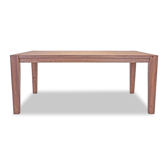 Gracie Oaks Muhammad Solid Wood Dining Table Wayfair