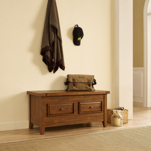 Ordway Wood Storage Bench by Loon Peak