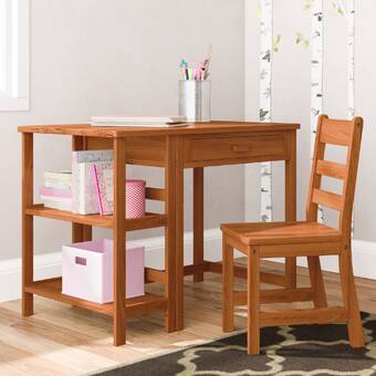 Kidkraft Kids Study Desk With Hutch And Chair Set Reviews Wayfair