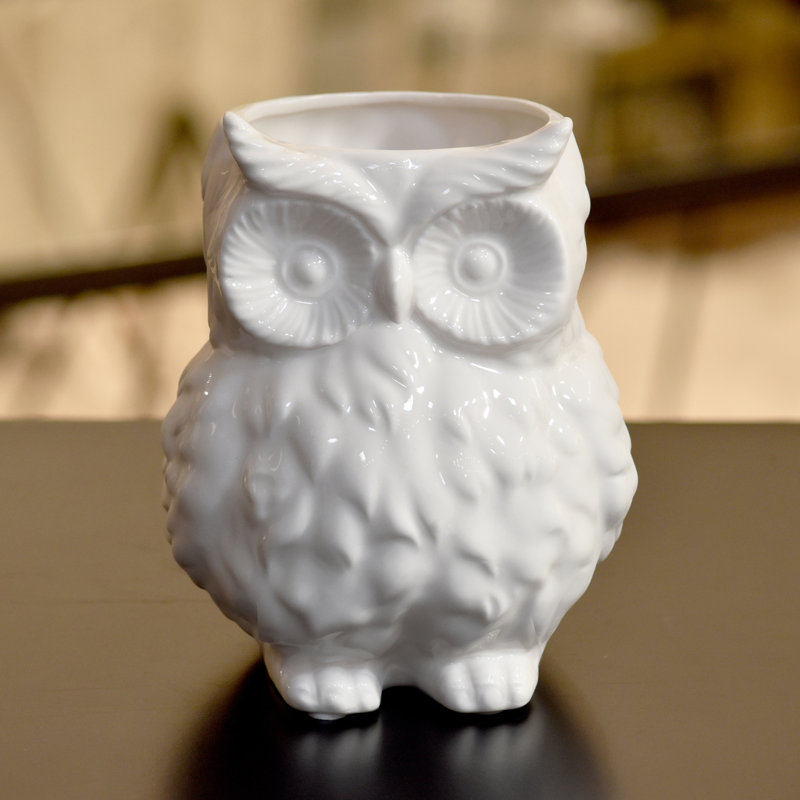 Urban Trends Owl Vase & Reviews Wayfair
