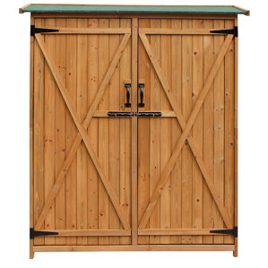 wood storage sheds you'll love wayfair