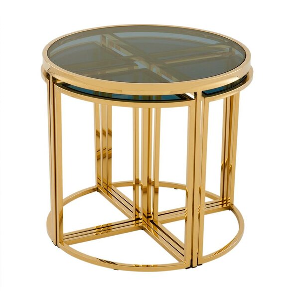 Vicenza 5 Piece Nesting Tables By Eichholtz