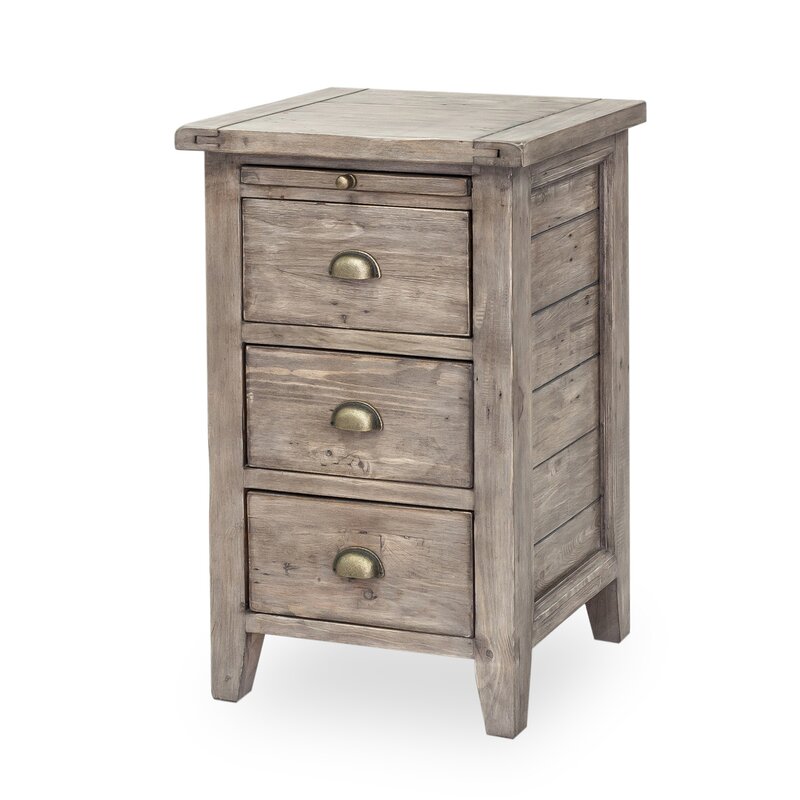 Hungerford Coast 3 Drawer Nightstand