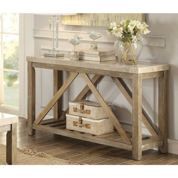 Ischua Rectangular Wooden Console Table By Gracie Oaks