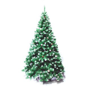 6 Green Pine Artificial Christmas Tree With Stand 6 Green Pine Artificial Christmas Tree With Stand