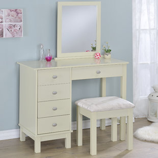 White Vanity Tables You Ll Love Wayfair Save To Idea Board Cherry Espresso White