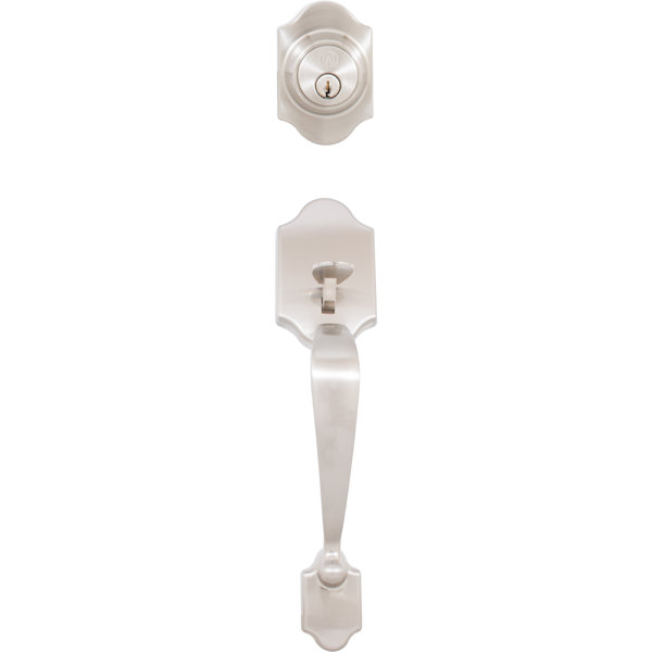 Cedar Brook Single Cylinder Entrance Handleset, Exterior Handle Only by Stone Harbor Hardware
