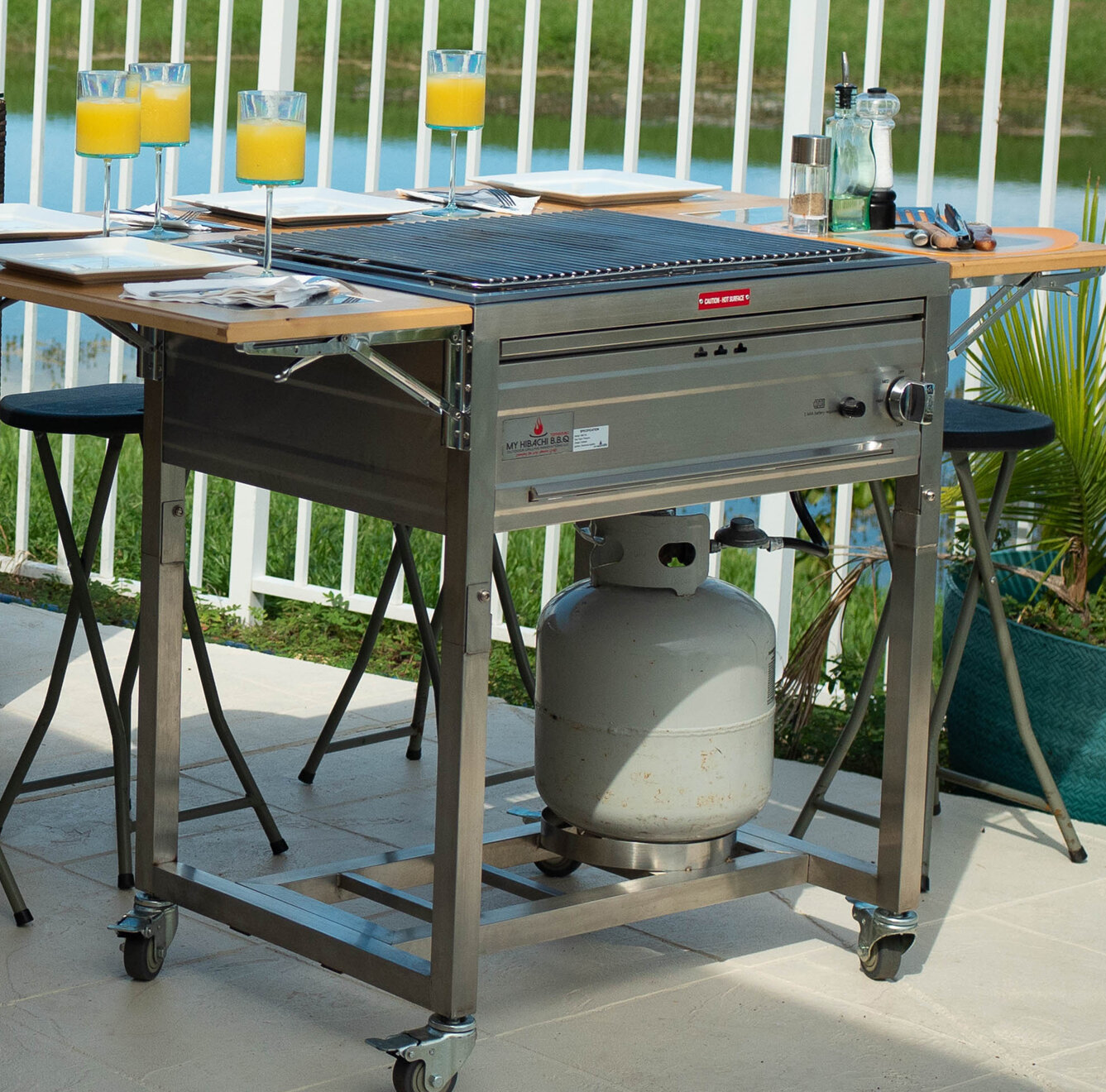 outdoor hibachi grill for home