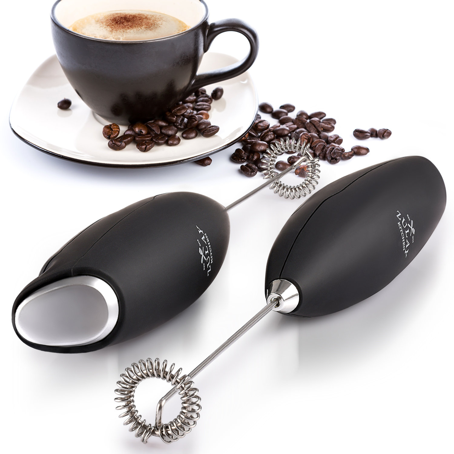 Zulay Kitchen Handheld Milk Frother Reviews Wayfair Zulay Kitchen Handheld Milk Frother