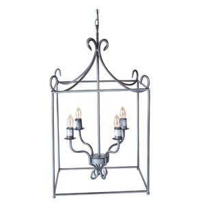 4-Light Foyer Pendant