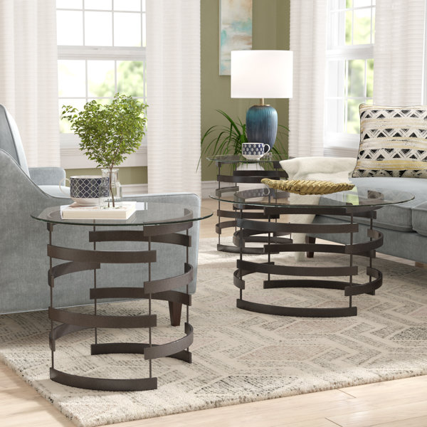 Bailey 3 Piece Coffee Table Set by Latitude Run