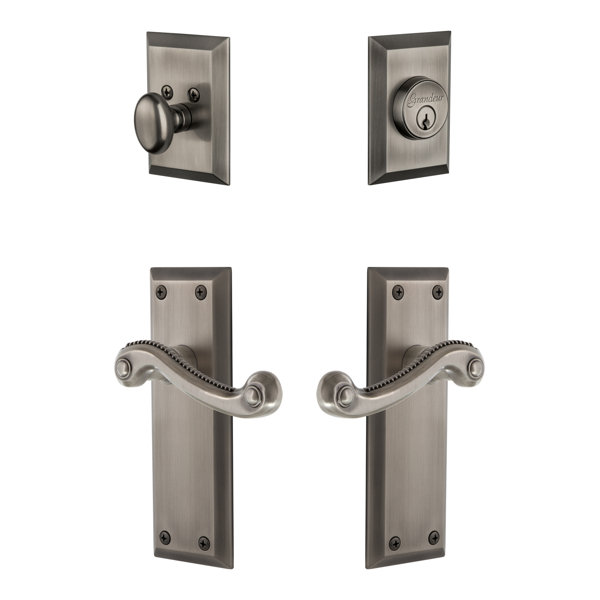 Fifth Avenue Single Cylinder Lever Combo Pack by Grandeur