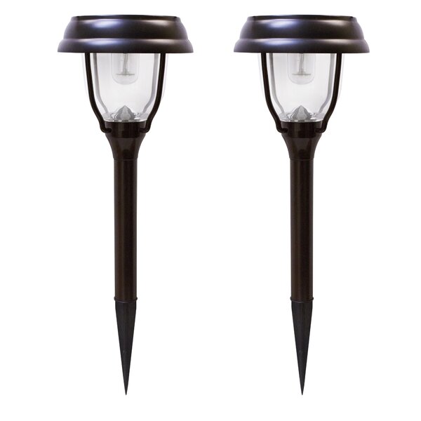 Solar Garden 2 Piece LED Pathway Light (Set of 2) by Gama Sonic