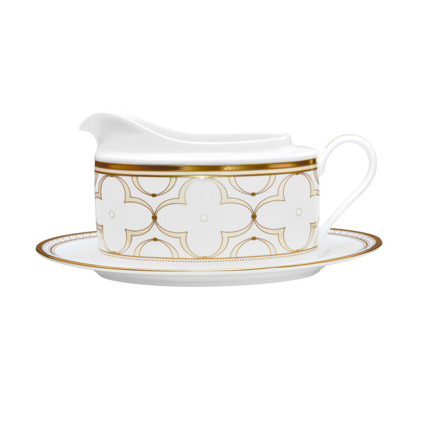 Trefolio 2 Piece Gravy Boat Set by Noritake