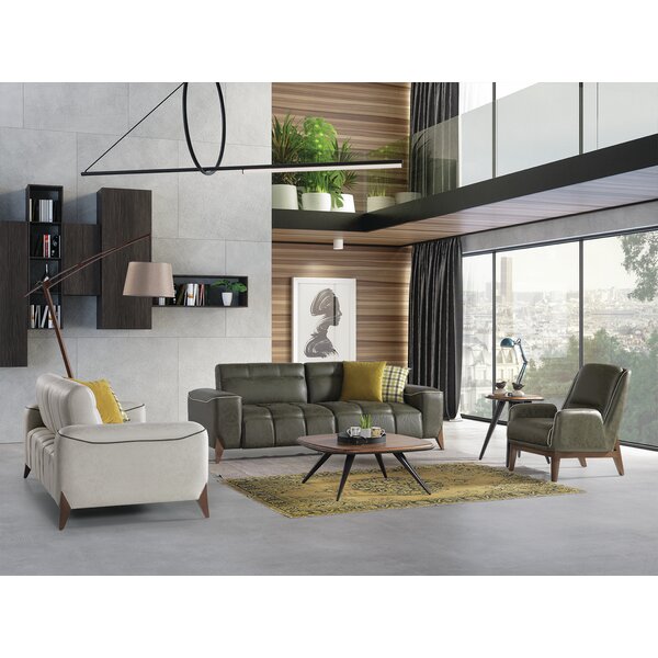 Baumbach 3 Piece Reclining Living Room Set By Corrigan Studio