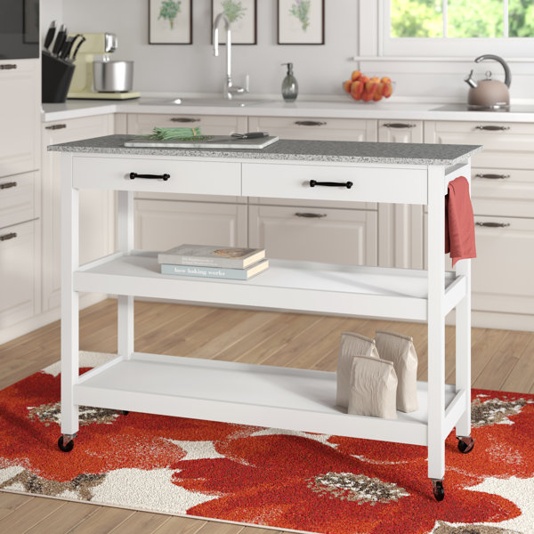 Lombard Kitchen Cart By Alcott Hill Fresh