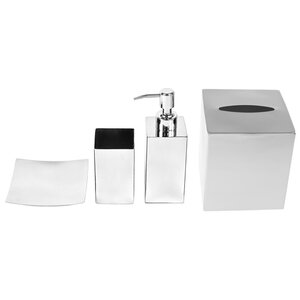 Nemesia 4-Piece Bathroom Accessory Set