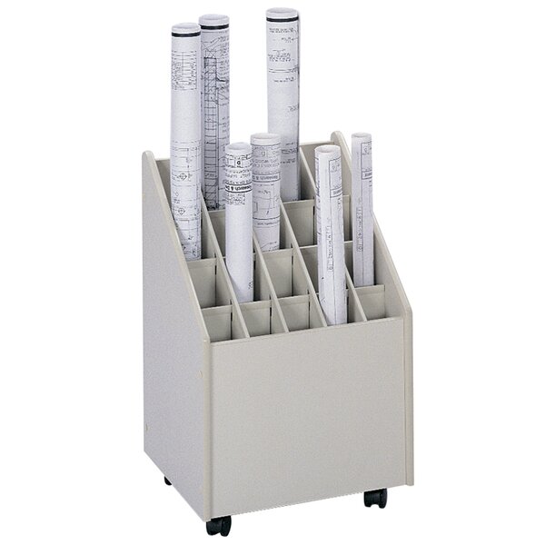 Mobile Roll Files Filing Cart by Safco Products Company