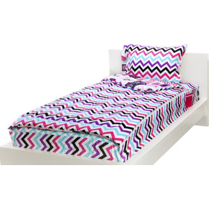 Ewart Rocker Princess 3 Piece Reversible Comforter Set