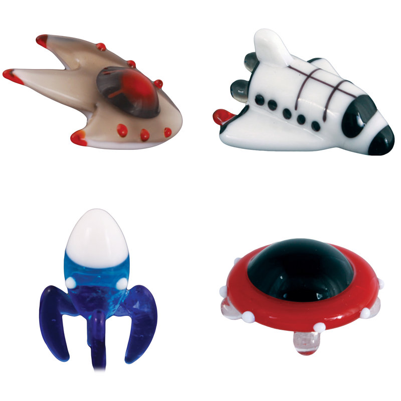 Ceramics Space Shuttle SpaceShip Ornaments Figurine Home Decor Accessories