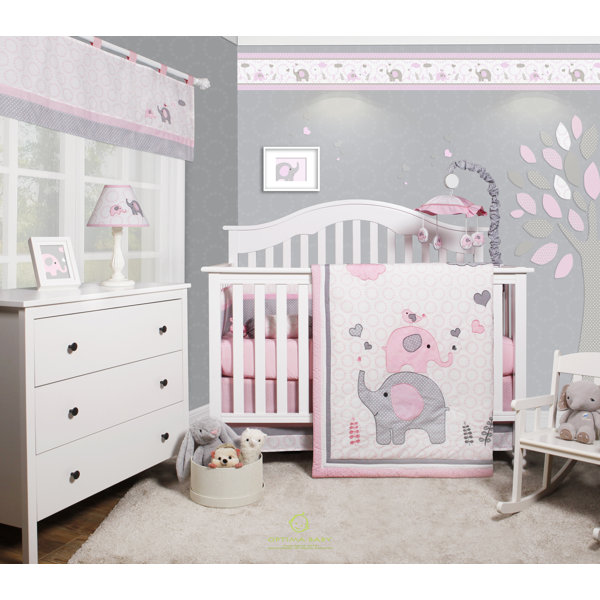 Pink Elephant Nursery Wayfair Pink Elephant Nursery Wayfair