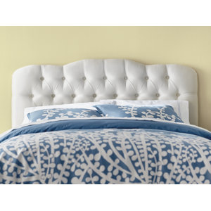 Davina Tufted Shantung Arch Upholstered Headboard