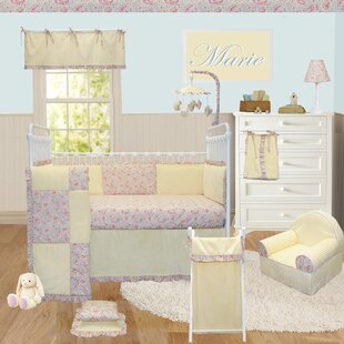 Gustave Paisley Crib Bedding Set Set Of 8 Harriet Bee Price