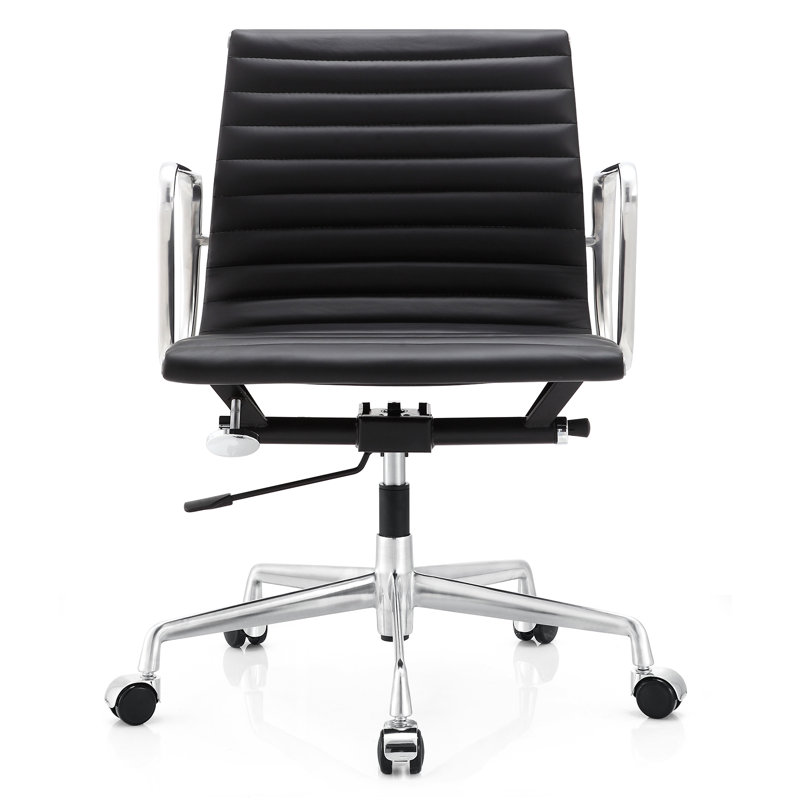 meelano leather desk chair & reviews | wayfair meelano leather desk chair & reviews | wayfair