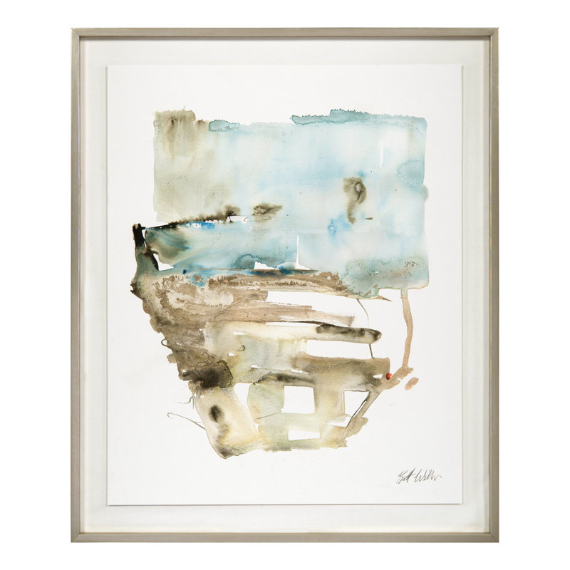 John Richard Aqua Globe By Robert Williams Picture Frame Print