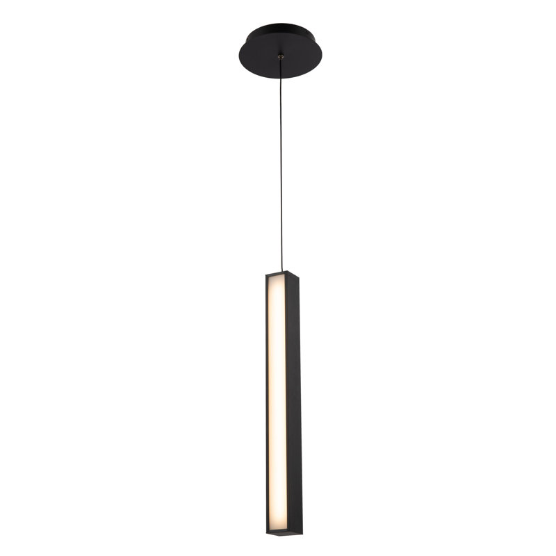 Modern Forms Chaos 1 Light Single Square Led Pendant Wayfair