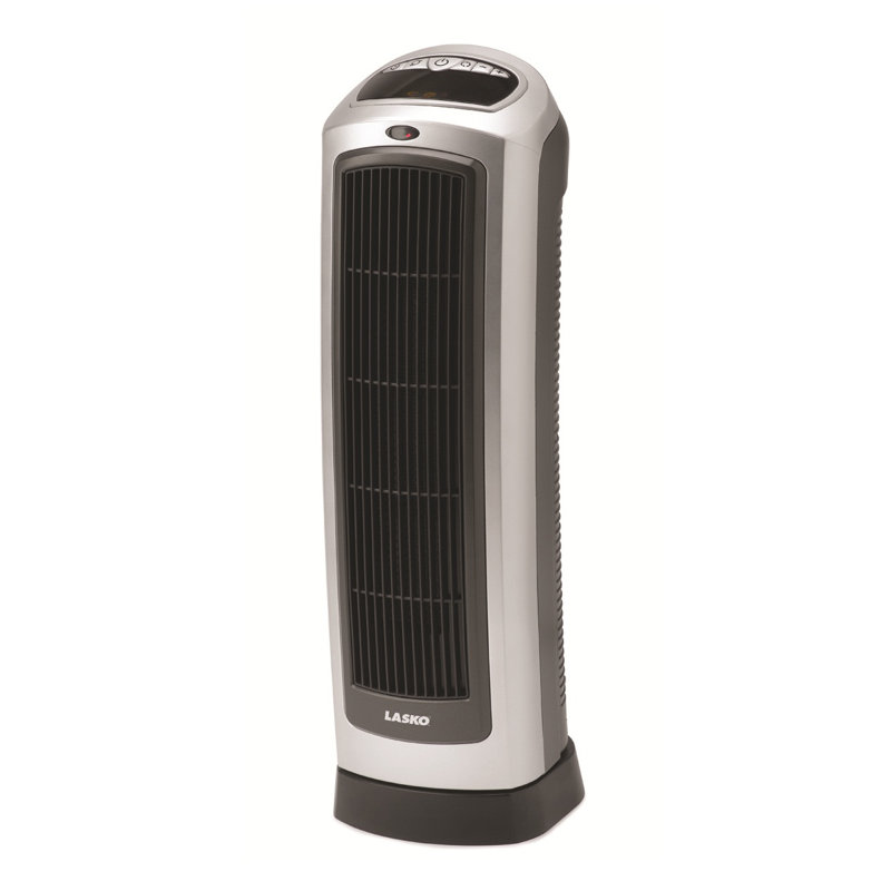 Lasko Ceramic 5,118 BTU Portable Electric Tower Heater with Remote Control & Reviews: lasko ...