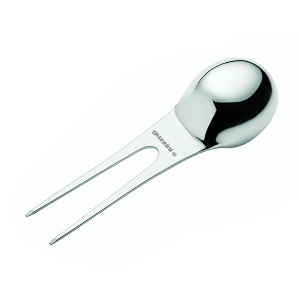 Forma Stainless Steel 18/10 Two Pronged Dinner Fork by Guzzini