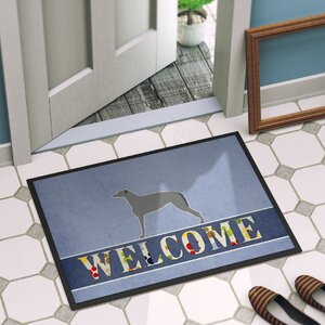 Scottish Deerhound Indoor/Outdoor Doormat