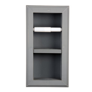 Paper Holder For Wall recessed toilet paper holders you'll love | wayfair Paper Holder For Wall recessed toilet paper holders you'll love | wayfair